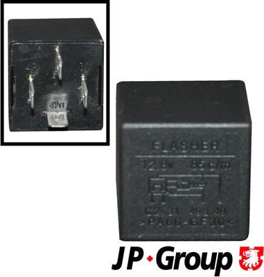 JP Group 1199208400 - Реле за аварийни мигачи vvparts.bg