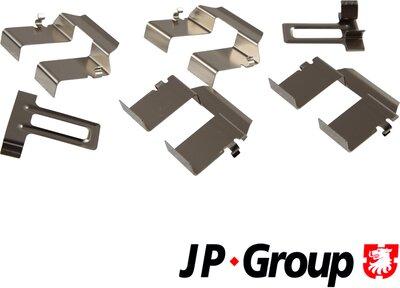 JP Group 1164004210 - Комплект принадлежности, дискови накладки vvparts.bg