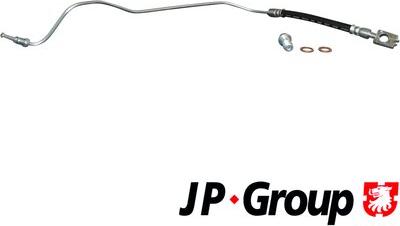 JP Group 1161702780 - Спирачен маркуч vvparts.bg
