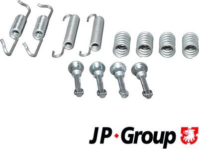 JP Group 1163950110 - Комплект принадлежности, челюсти за ръчна спирачка vvparts.bg