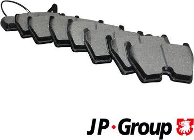 JP Group 1163609310 - Комплект спирачно феродо, дискови спирачки vvparts.bg