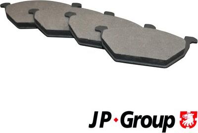 JP Group 1163600910 - Комплект спирачно феродо, дискови спирачки vvparts.bg