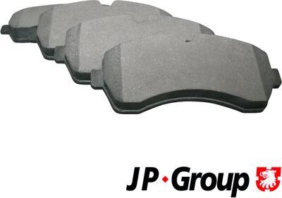 JP Group 1163601810 - Комплект спирачно феродо, дискови спирачки vvparts.bg