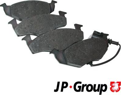 JP Group 1163603110 - Комплект спирачно феродо, дискови спирачки vvparts.bg