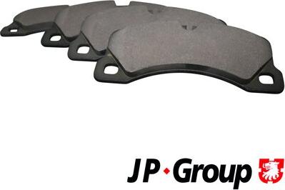 JP Group 1163607110 - Комплект спирачно феродо, дискови спирачки vvparts.bg