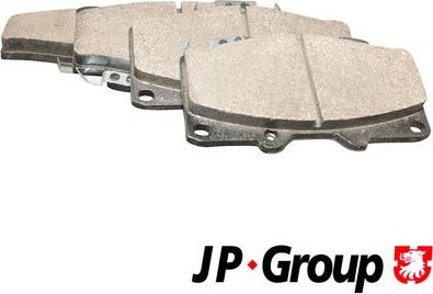 JP Group 1163607310 - Комплект спирачно феродо, дискови спирачки vvparts.bg