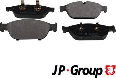 JP Group 1163613610 - Комплект спирачно феродо, дискови спирачки vvparts.bg