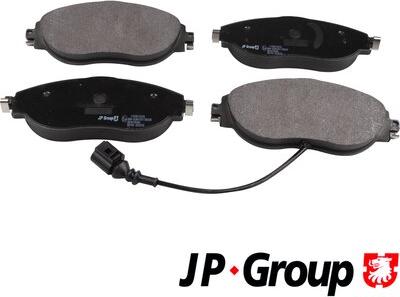 JP Group 1163613310 - Комплект спирачно феродо, дискови спирачки vvparts.bg