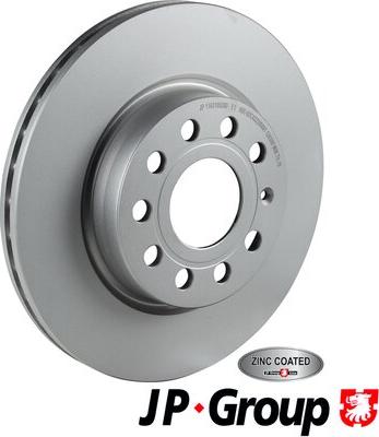 JP Group 1163109300 - Спирачен диск vvparts.bg