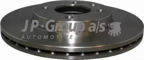 JP Group 1163104000 - Спирачен диск vvparts.bg