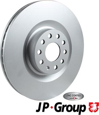 JP Group 1163101300 - Спирачен диск vvparts.bg