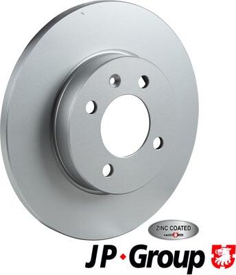 JP Group 1163108700 - Спирачен диск vvparts.bg