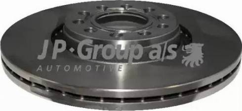 JP Group 1163103100 - Спирачен диск vvparts.bg