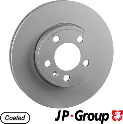 JP Group 1163119200 - Спирачен диск vvparts.bg