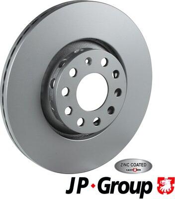JP Group 1163110500 - Спирачен диск vvparts.bg