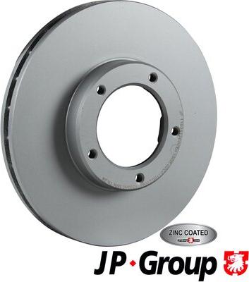 JP Group 1163112800 - Спирачен диск vvparts.bg