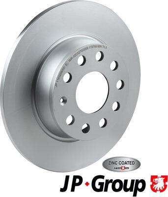 JP Group 1163208000 - Спирачен диск vvparts.bg