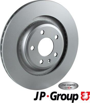 JP Group 1163208100 - Спирачен диск vvparts.bg