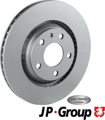 JP Group 1163207500 - Спирачен диск vvparts.bg