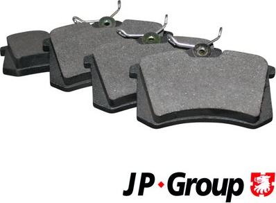 JP Group 1163705310 - Комплект спирачно феродо, дискови спирачки vvparts.bg