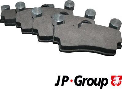 JP Group 1163706910 - Комплект спирачно феродо, дискови спирачки vvparts.bg