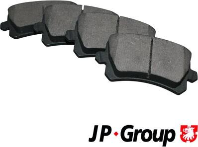 JP Group 1163706610 - Комплект спирачно феродо, дискови спирачки vvparts.bg