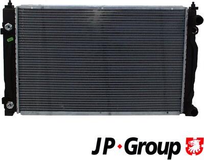 JP Group 1114204600 - Радиатор, охлаждане на двигателя vvparts.bg