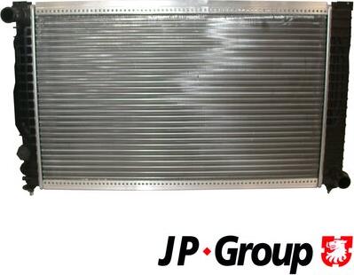 JP Group 1114204300 - Радиатор, охлаждане на двигателя vvparts.bg