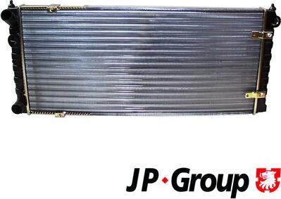 JP Group 1114205900 - Радиатор, охлаждане на двигателя vvparts.bg