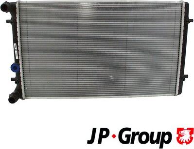 JP Group 1114205500 - Радиатор, охлаждане на двигателя vvparts.bg