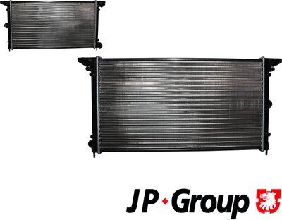 JP Group 1114208600 - Радиатор, охлаждане на двигателя vvparts.bg