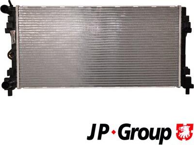 JP Group 1114207800 - Радиатор, охлаждане на двигателя vvparts.bg