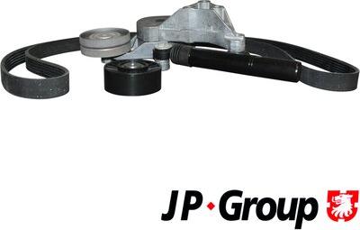 JP Group 1118112810 - Комплект пистов ремък vvparts.bg