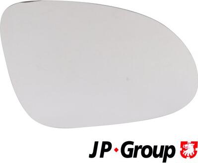 JP Group 1189304580 - Стъкло на огледало, външно огледало vvparts.bg