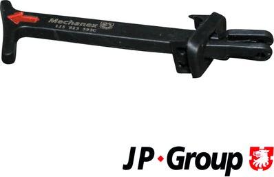 JP Group 1187300300 - Дръжка, освобождаване на капака на двигателя vvparts.bg