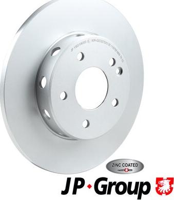 JP Group 1363106300 - Спирачен диск vvparts.bg