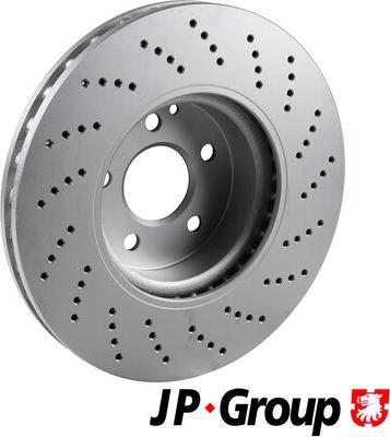 JP Group 1363101800 - Спирачен диск vvparts.bg