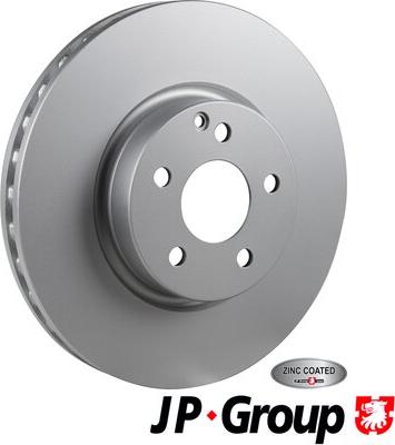 JP Group 1363101700 - Спирачен диск vvparts.bg