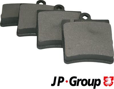 JP Group 1363700610 - Комплект спирачно феродо, дискови спирачки vvparts.bg