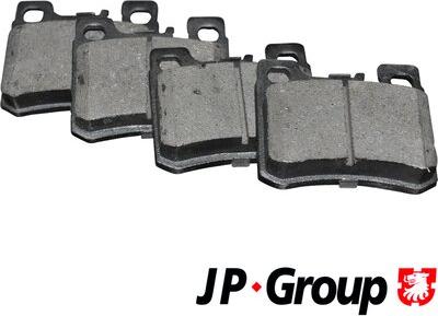 JP Group 1363702110 - Комплект спирачно феродо, дискови спирачки vvparts.bg