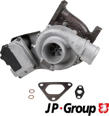 JP Group 1317407100 - Турбина, принудително пълнене с въздух vvparts.bg