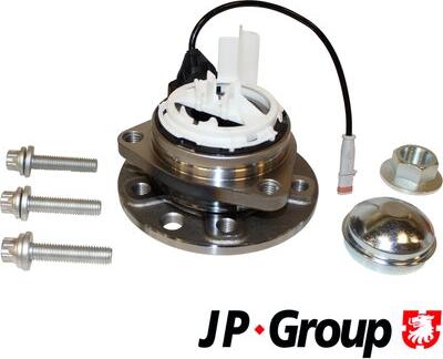 JP Group 1241401100 - Главина на колелото vvparts.bg