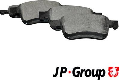 JP Group 1263604010 - Комплект спирачно феродо, дискови спирачки vvparts.bg