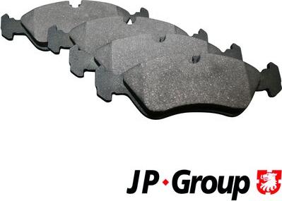 JP Group 1263600910 - Комплект спирачно феродо, дискови спирачки vvparts.bg