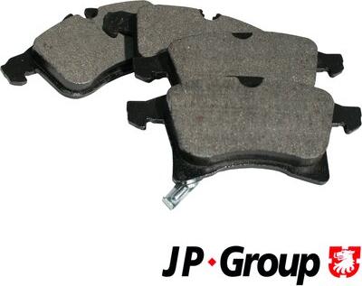 JP Group 1263600410 - Комплект спирачно феродо, дискови спирачки vvparts.bg