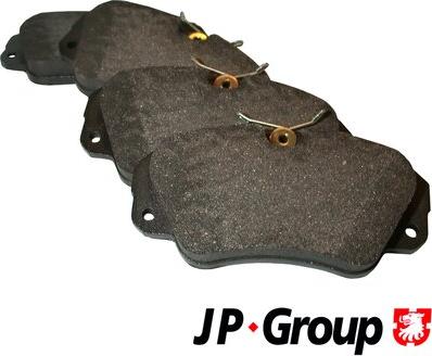 JP Group 1263600110 - Комплект спирачно феродо, дискови спирачки vvparts.bg