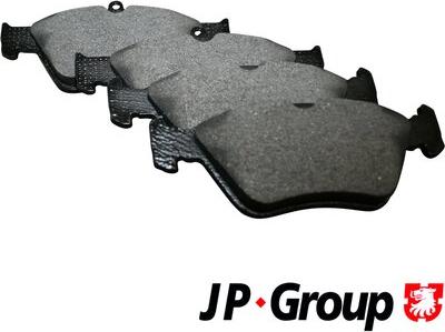 JP Group 1263600710 - Комплект спирачно феродо, дискови спирачки vvparts.bg