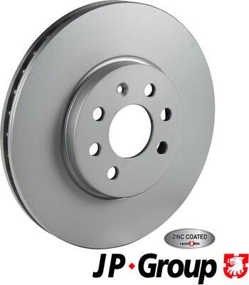 JP Group 1263104400 - Спирачен диск vvparts.bg