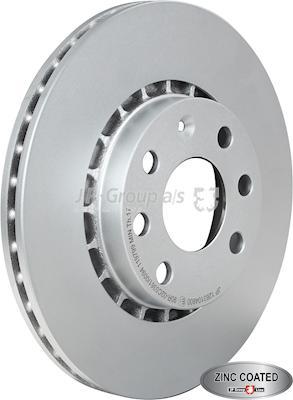 JP Group 1263104800 - Спирачен диск vvparts.bg