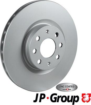 JP Group 1263105900 - Спирачен диск vvparts.bg
